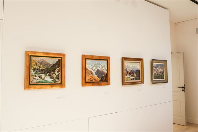 Exposition - Ange Abrate, peintre des sommets_Saint-Gervais-les-Bains - Ange Abrate - Service Cultur