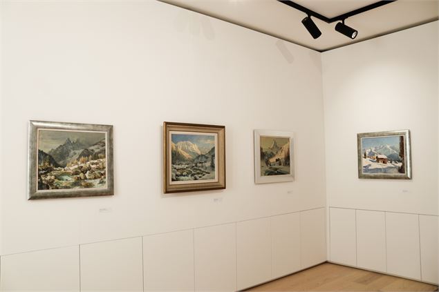 Exposition - Ange Abrate, peintre des sommets_Saint-Gervais-les-Bains - Ange Abrate - Service Cultur