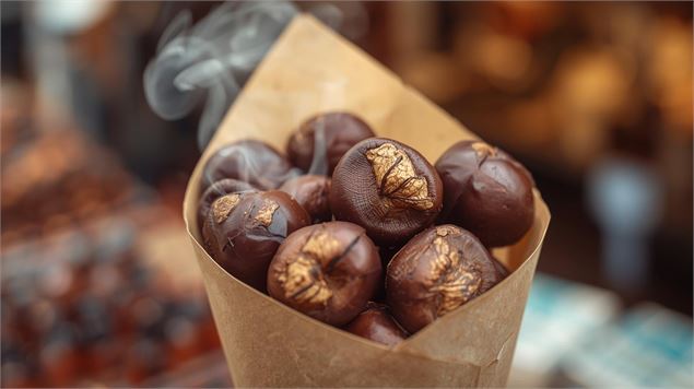 Marrons grillés - IA