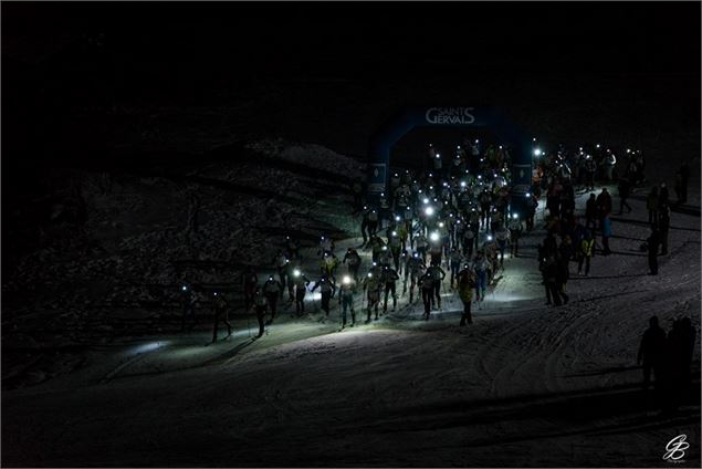 La Diagonale du Mont Joly - Course de ski de randonnée en nocturne
