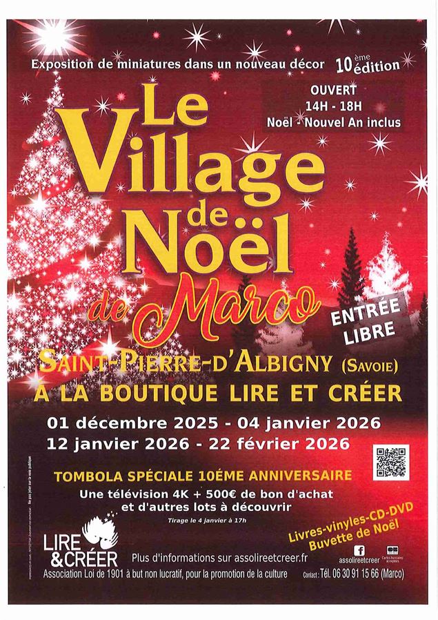 Le village de Noël de Marco_Saint-Pierre-d'Albigny