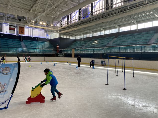 Jardin des Glaces avec Charlotte la Marmotte