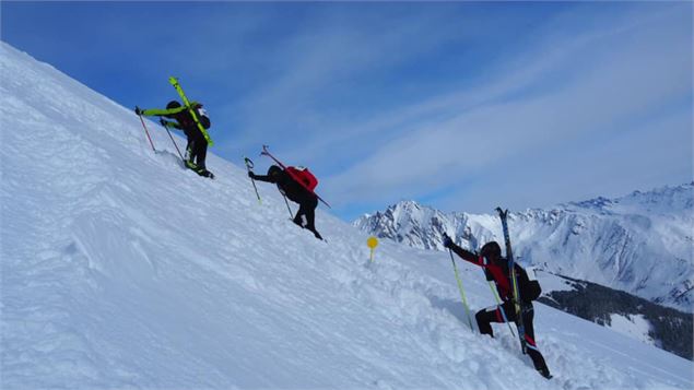 Ski de randonnée sur les hauteurs de Granier - Combe Benite - ski alpinisme