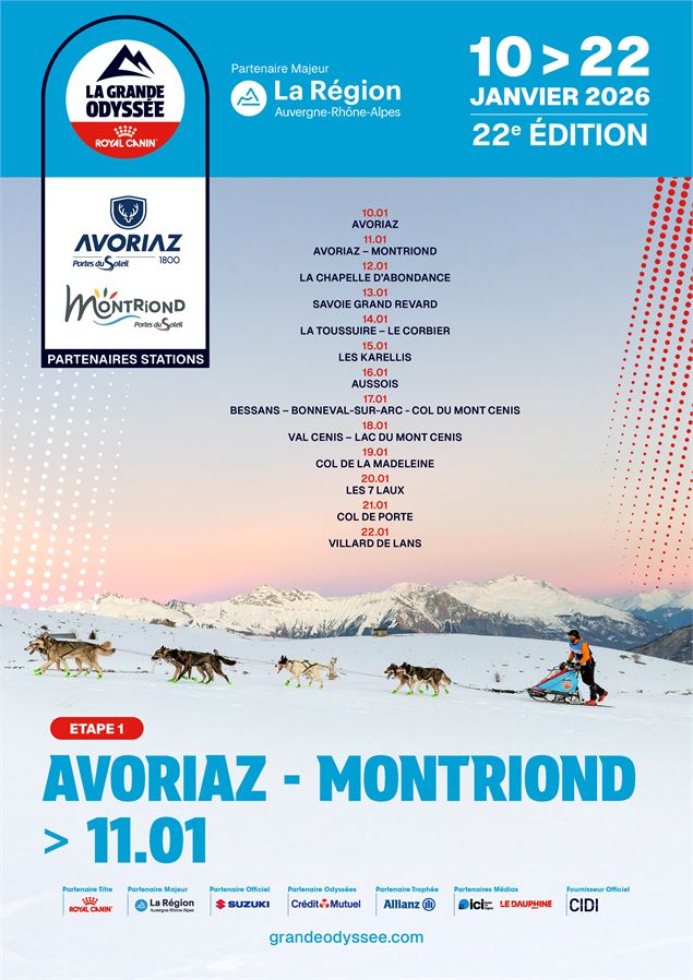 Programme La grande Odyssée - Benoit Diacre