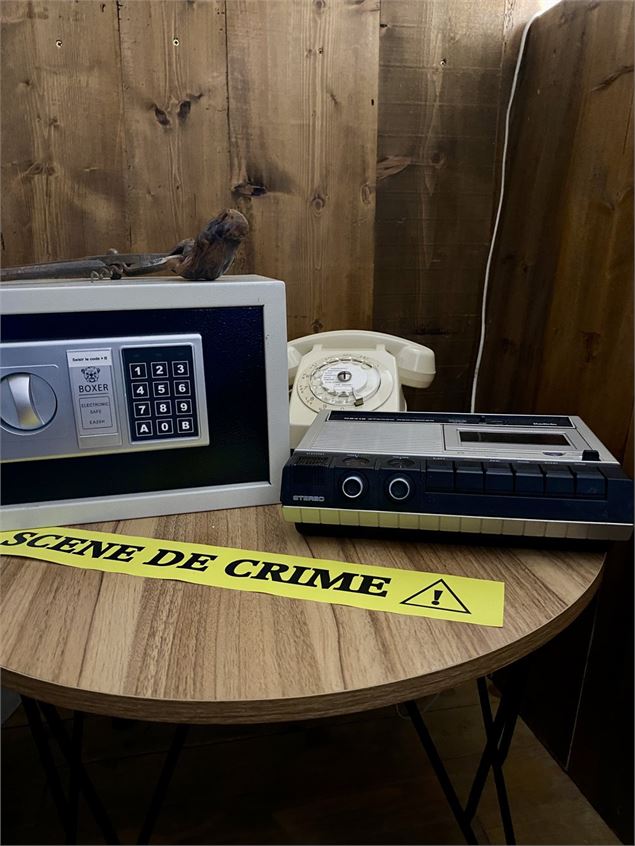 scene de crime escape game l'Accord - Blanc_Regis