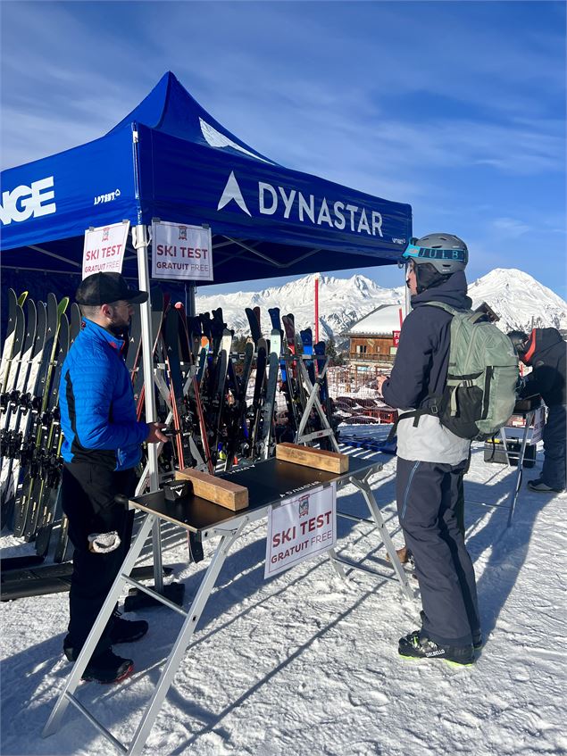 Ski Test Rossignol & Dynastar par Skiset Olympic Sport & Café_La Rosière - Montvalezan