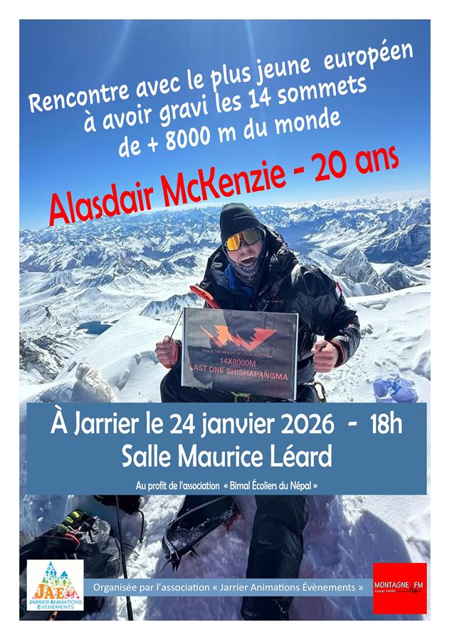 Affiche soirée rencontre - Dauphiné Liberé