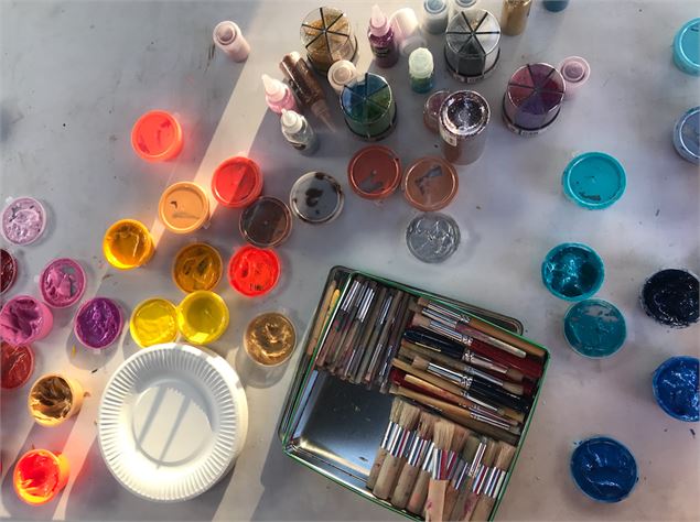 Atelier fanions à médailles