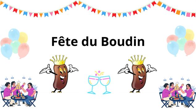 Fête du boudin_La Balme-de-Thuy - Sou des écoles