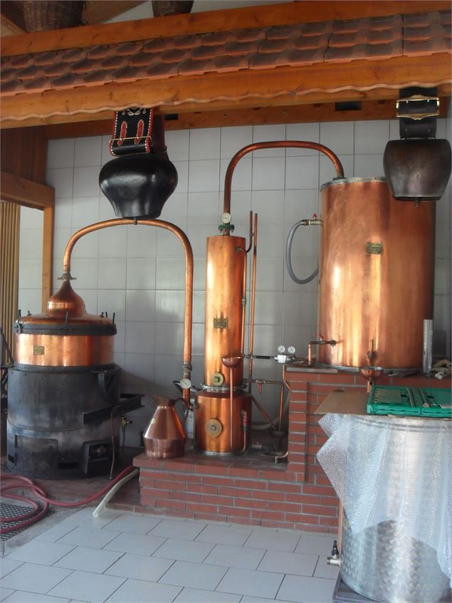 intérieur de la distillerie - Bernex Mairie