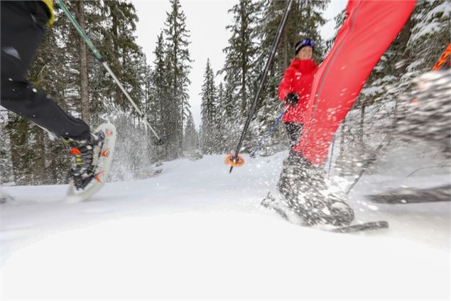 Balade Raquettes avec l'ESF de Valfréjus - Agence Zoom