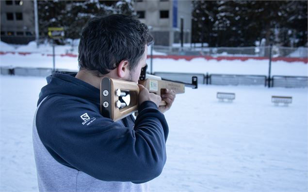 Initiation au biathlon - OT Flaine - Noémie Ladrix