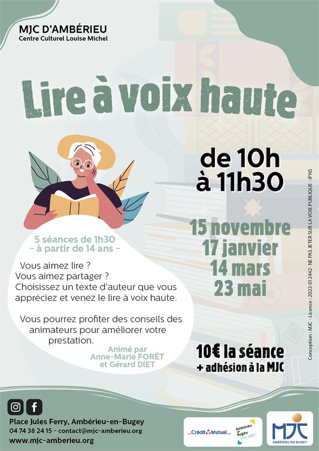 Séance de lecture à voix haute - Bill Ringer sur Unsplash