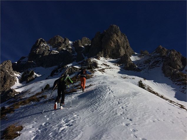 Course de ski-alpinisme 