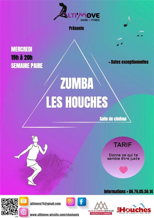 Cours de zumba_Les Houches