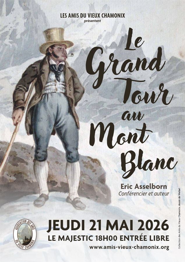 Conférence organisée par l'Association les Amis du Vieux Chamonix