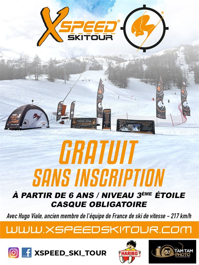 Xspeed Ski Tour - Initiation ski de vitesse_Morzine - Hugo Viale