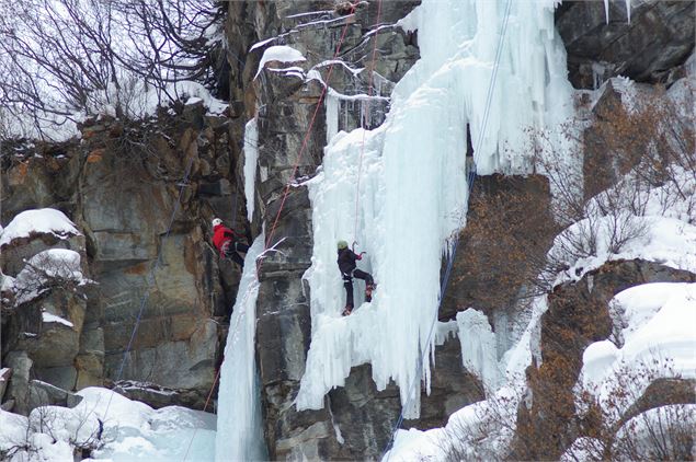Cascade de glace - CAF Chambéry