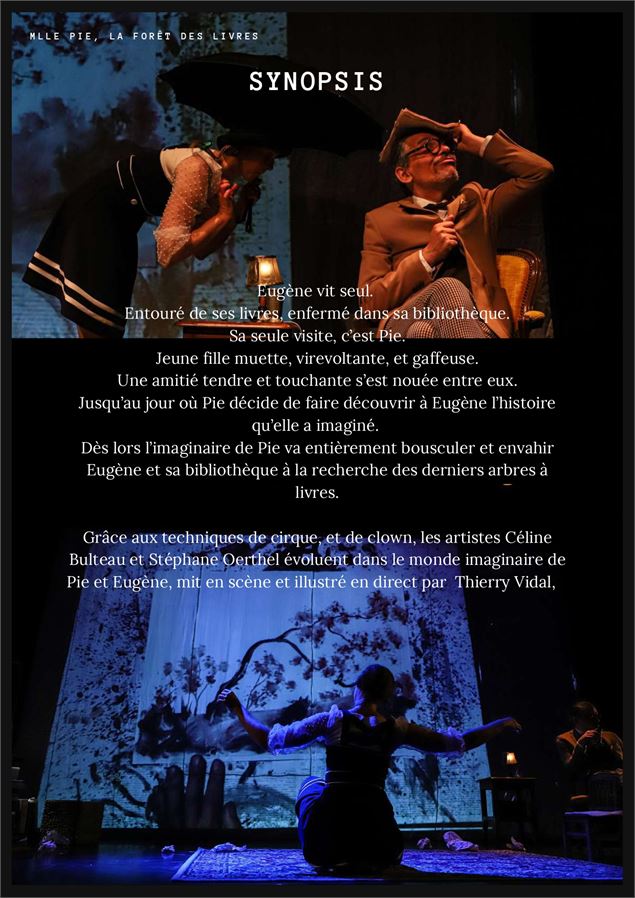 Synospis Pie, la foret des livres - Los 2 Mundos