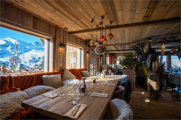 Dîner en altitude_Méribel - Tipi