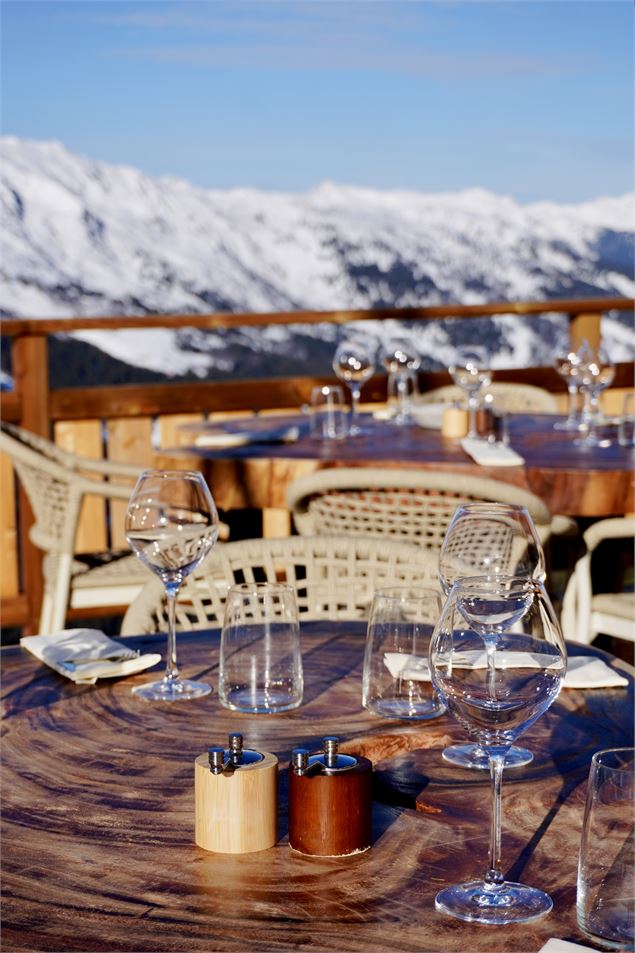 Dîner en altitude_Méribel - Tipi