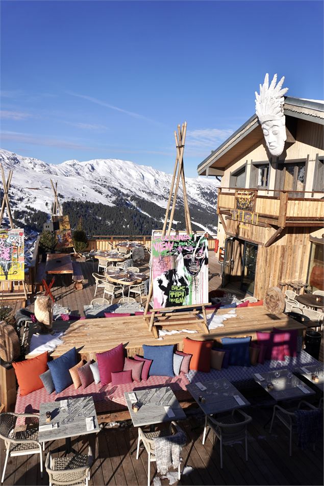 Dîner en altitude_Méribel - Tipi