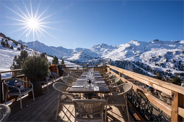 Dîner en altitude_Méribel - Tipi