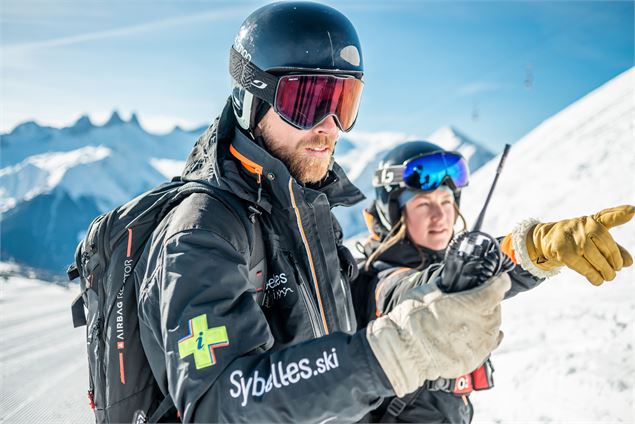 First track aux Sybelles_Le Corbier