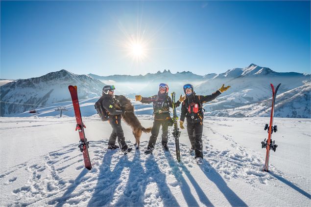 First track aux Sybelles_Le Corbier