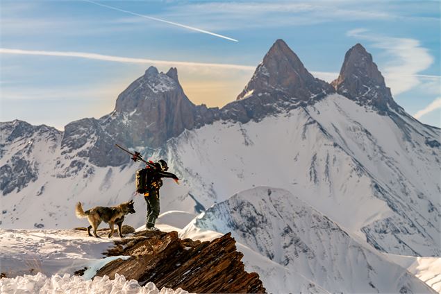 First track aux Sybelles_Le Corbier