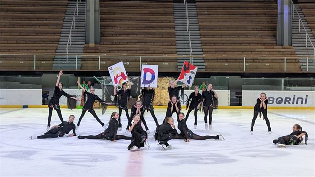 Spectacle de patinage du club de Megève : Les Pirates et le Trésor des Fonds Marins_Megève - patinag