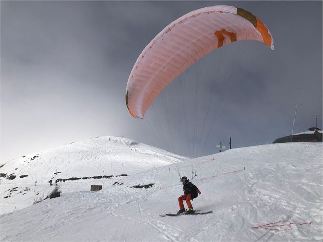 Vol et Ski Verbier_Val de Bagnes