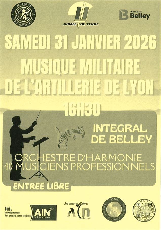 Concert de musique militaire de l'artillerie de Lyon_Belley - Pixabay