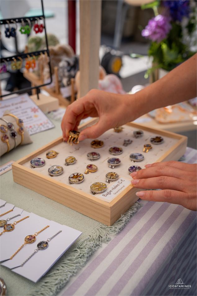 Marché des artisans_Les Contamines-Montjoie
