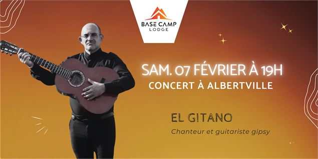 Concert live avec El Gitano_Albertville