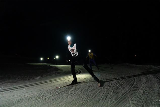 Course de ski de fond 