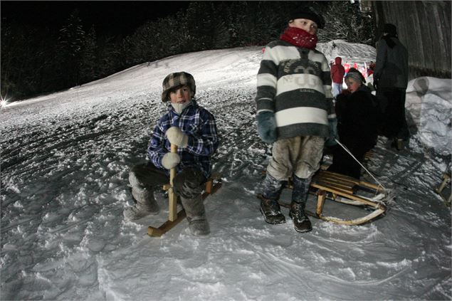 Retro ski - E.Lantelme - OT Le Grand-Bornand
