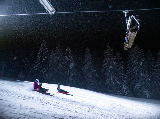 Luge sur piste éclairée - OTHMV - S.Tachet
