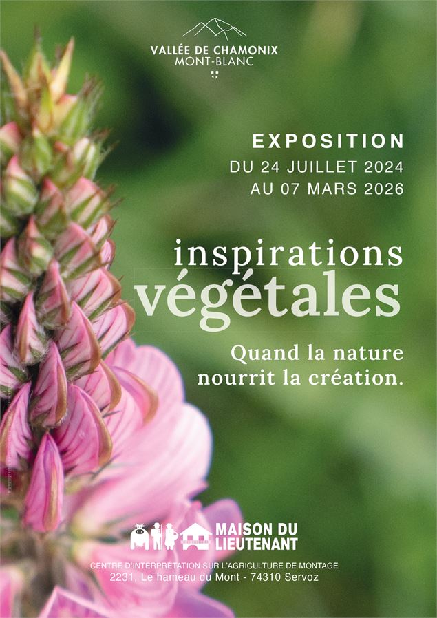 Exposition : « Inspirations végétales »_Servoz