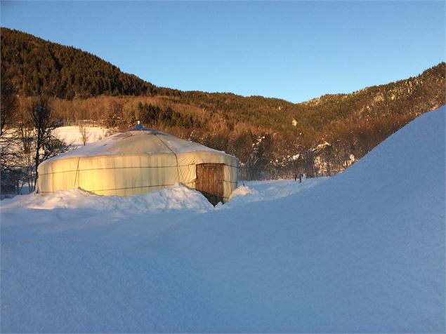 Si le Coeur vous en dit...sortie raquettes et igloo en Belledonne_Le Pontet - MNH