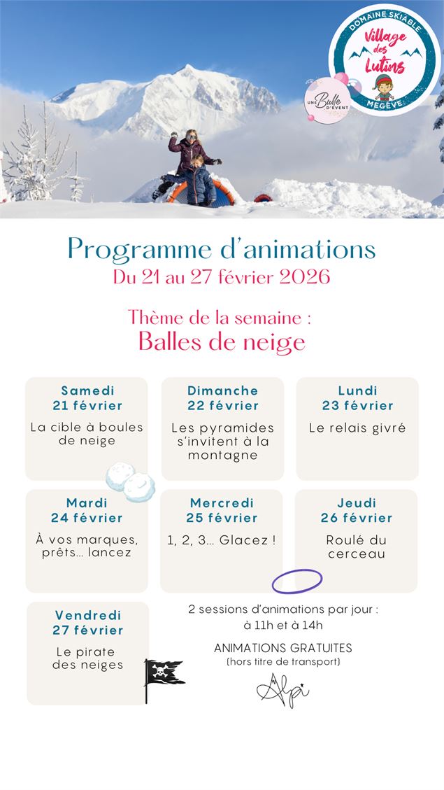 Animation au village des lutins_Megève - @DS Megève