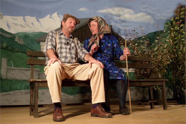 photo de la pièce de théatre Camélia - Représentation théâtrale patoisant : Camélia_Le Grand-Bornand