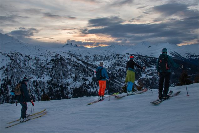 Initiation au ski de randonnée - Erwan Madec - OT Valmeinier