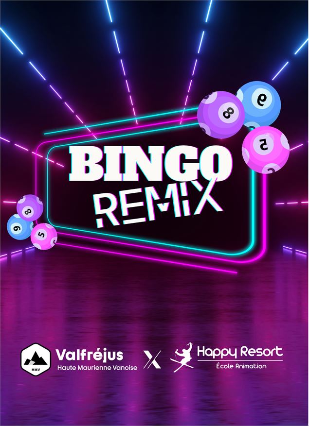 Affiche Bingo - Happy resort