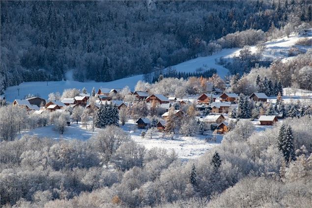 Les Bottières en hiver - Comité des fêtes de Saint-Pancrace