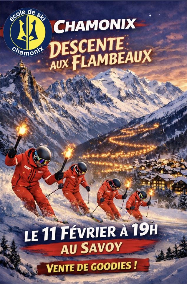Descente aux flambeaux_Chamonix-Mont-Blanc