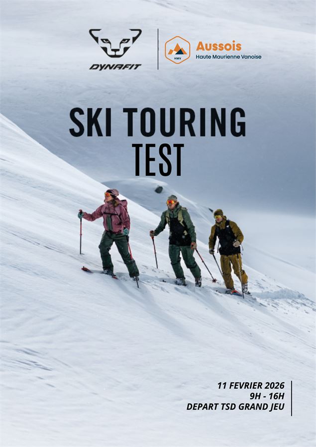 Affiche du Ski Test Dynafit à Aussois - CIO