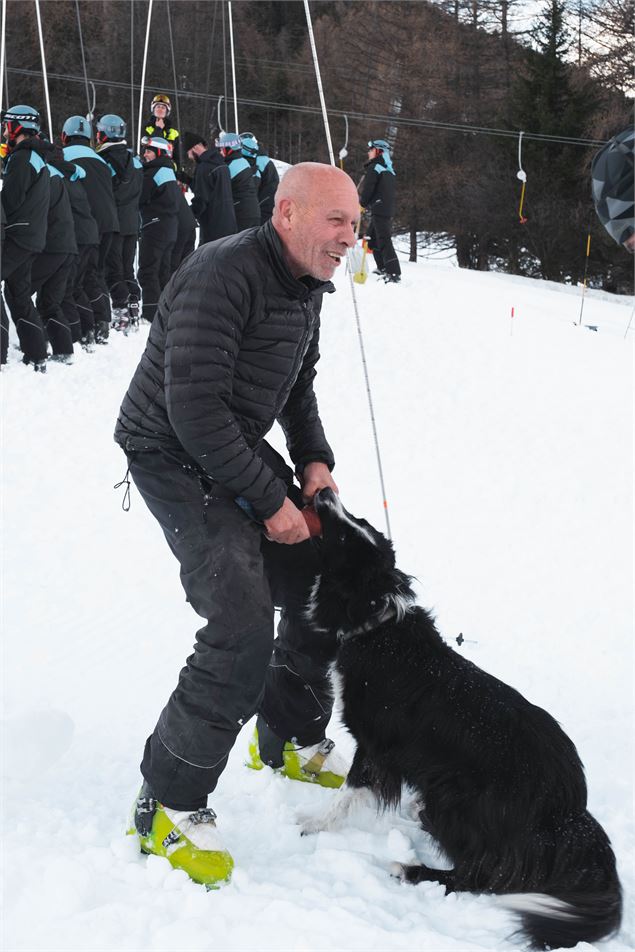 Pisteur et son chien - OT La Norma