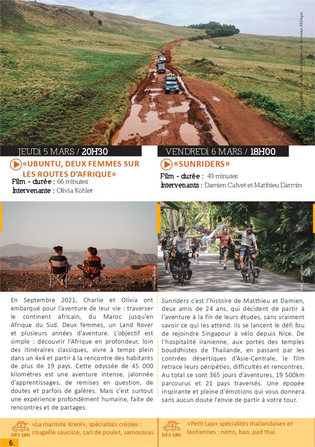 Programme - Mairie de Cranves-Sales