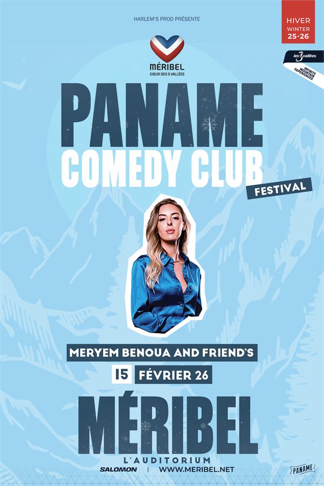 Paname Comedy Club Méribel : Meryem Benoua and friends_Méribel